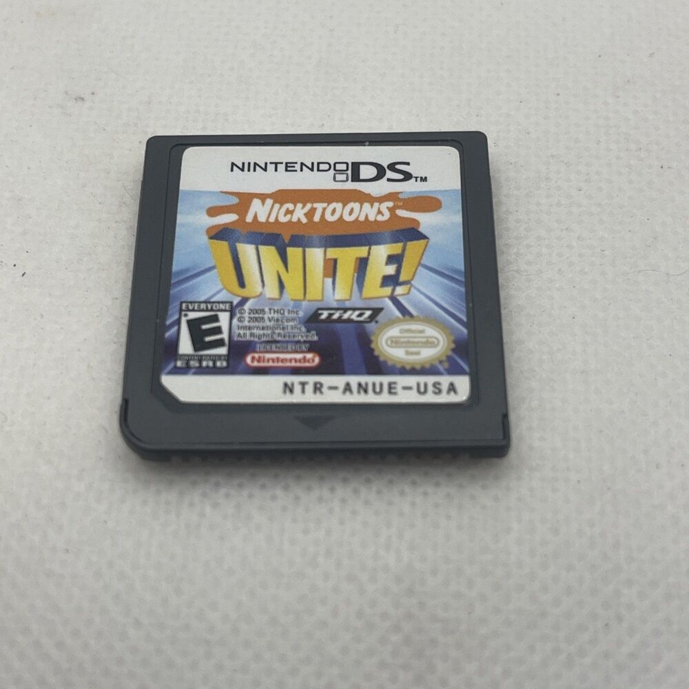 Nicktoons Unite! (Nintendo DS 2006) Nickelodeon Game Cartridge Only - Tested